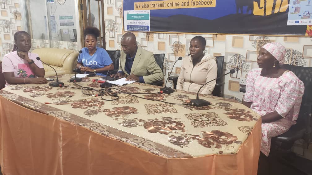 Port Loko radio talk show with UPHR and partners